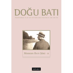 Doğu Batı Sayı 103: Modern Batı Şiiri - II