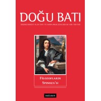 Doğu Batı Sayı 115: Filozofların Spinoza'sı Doğu Batı Sayı 115: Filozofların Spinoza'sı