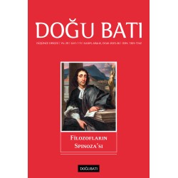 Doğu Batı Sayı 115: Filozofların Spinoza'sı
