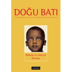 Doğu Batı Sayı 13: Hukuk ve Adalet Üstüne