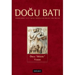 Doğu Batı Sayı 62: Önce Müzik Vardı