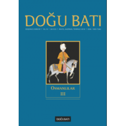 Doğu Batı Sayı 53: Osmanlılar - III