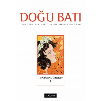 Doğu Batı Sayı 63: Toplumsal Cinsiyet - I