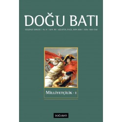 Doğu Batı Sayı 38: Milliyetçilik - I